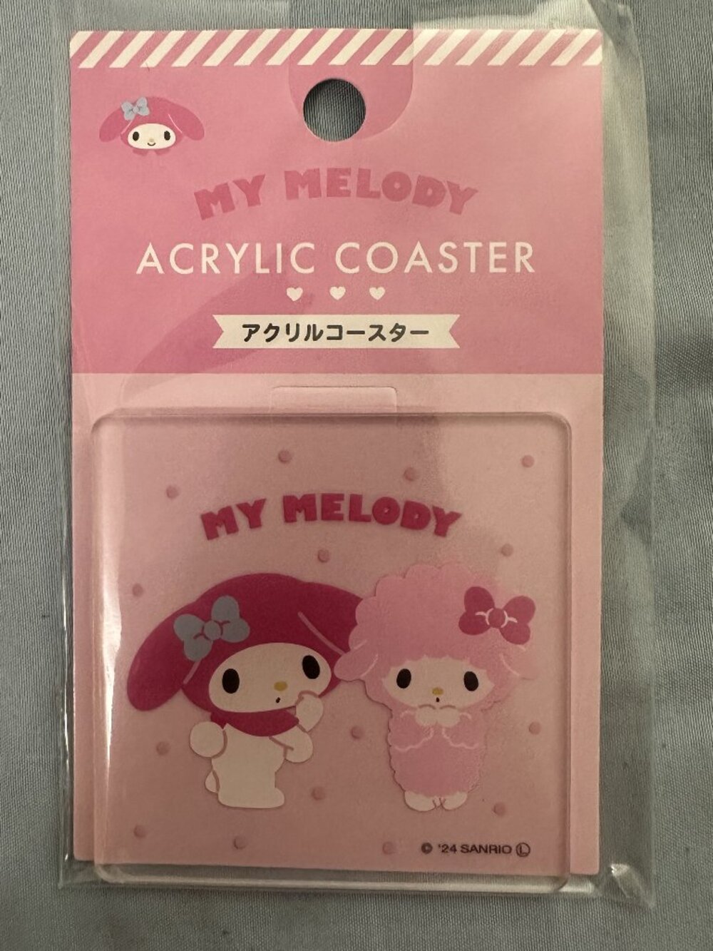 Sanrio My Melody and Sweet Piano Acrylic Coaster